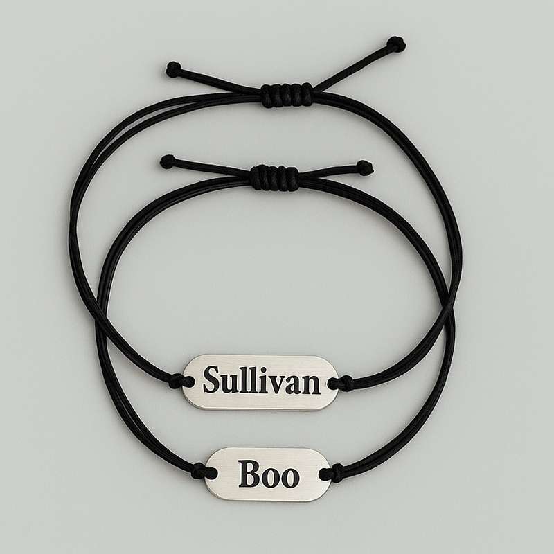 ست دستبند بندی زنانه و مردانه مدل نخی بو و سالیوان ست دستبند بندی زنانه و مردانه مدل نخی بو و سالیوان