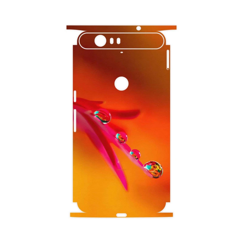 برچسب پوششی ماهوت مدل Plant dew-FullSkin مناسب برای گوشی موبایل گوگل Nexus 6P