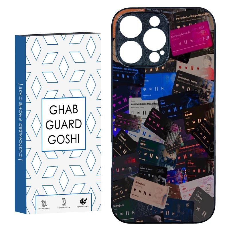 کاور قاب گارد گوشی طرح موزیک کد TPU-264 مناسب برای گوشی موبایل اپل Iphone 16 Pro Max