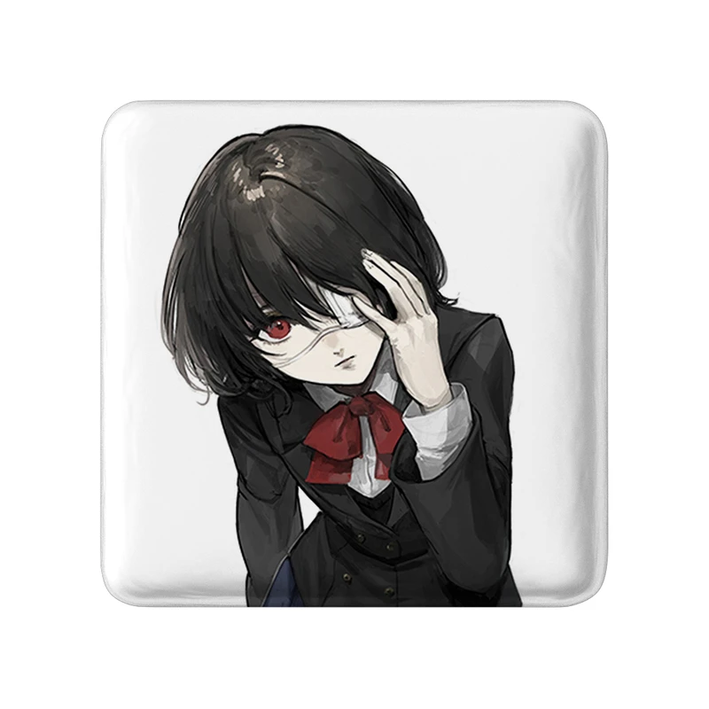 مگنت خندالو طرح میساکی می انیمه دیگری مدل مربعی کد 32026