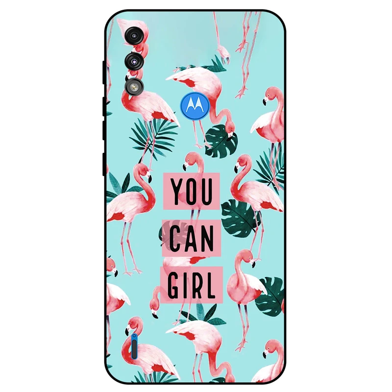 کاور مگافون طرح فلامینگو مدل 8032 مناسب برای گوشی موبایل موتورولا Moto E7i Power