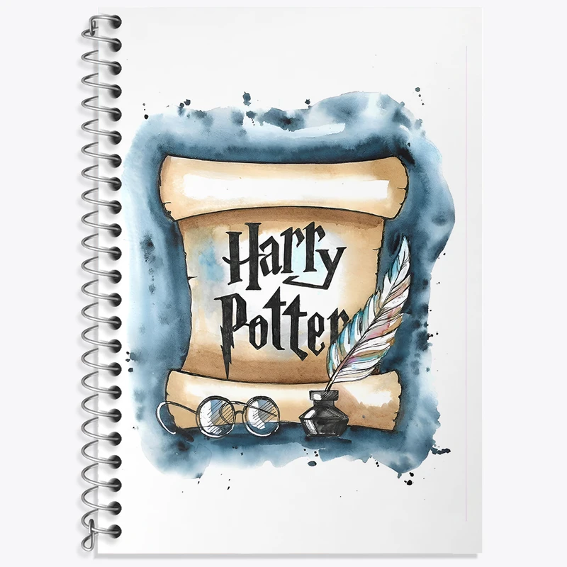 دفتر نت موسیقی 50 برگ خندالو طرح هری پاتر (Harry Potter) کد N4360