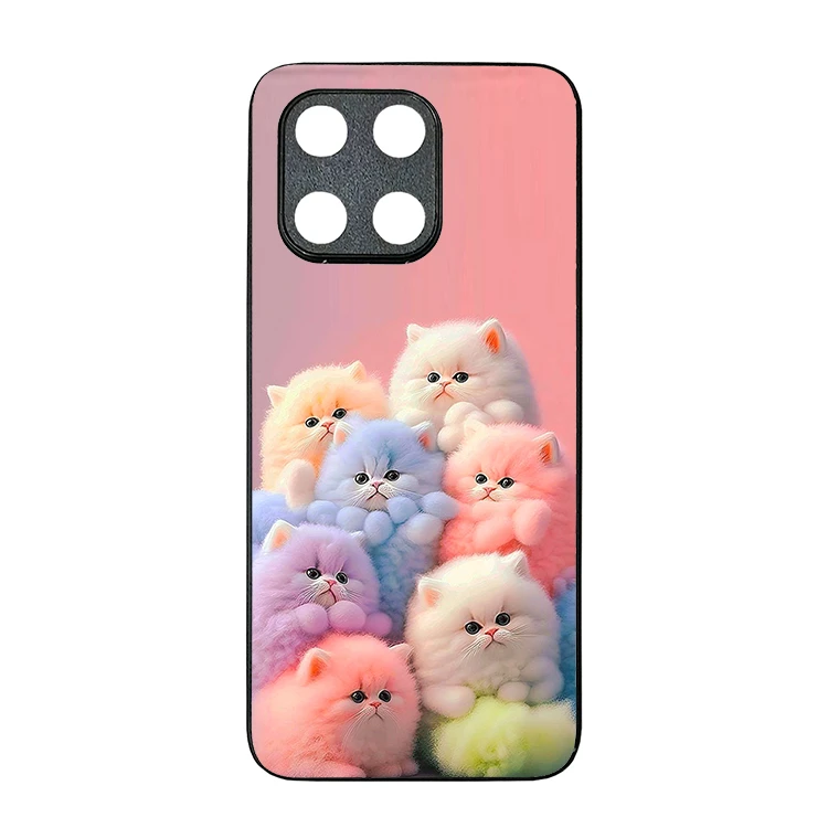 کاور گالری وبفر طرح قاب گربه مناسب برای گوشی موبایل آنر x8b