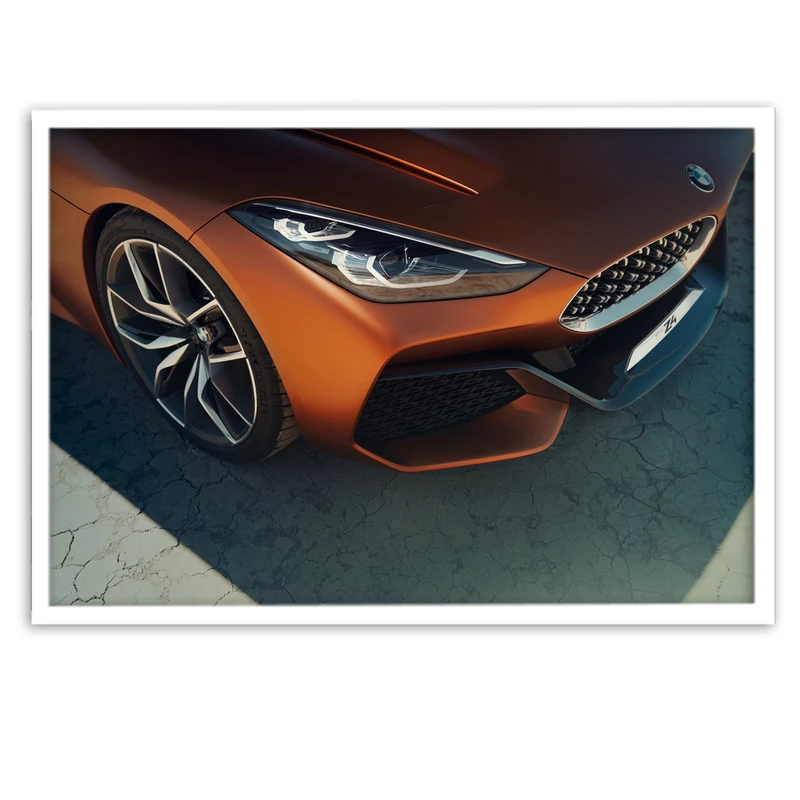 تابلو بکلیت طرح ماشین BMW Z4 مدل W-4775