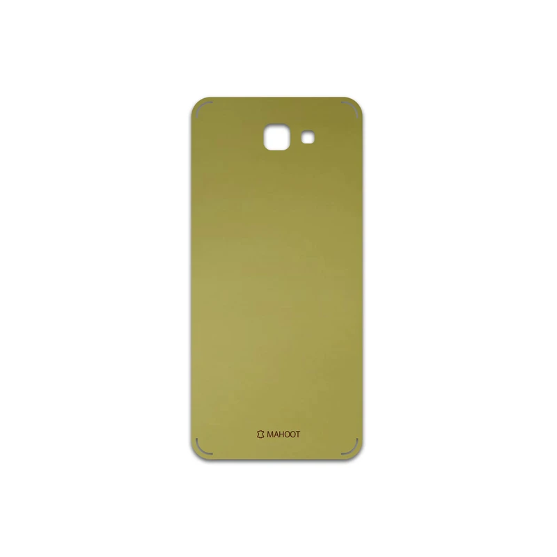 برچسب پوششی ماهوت مدل Matte-Gold مناسب برای گوشی موبایل سامسونگ Galaxy J5 Prime
