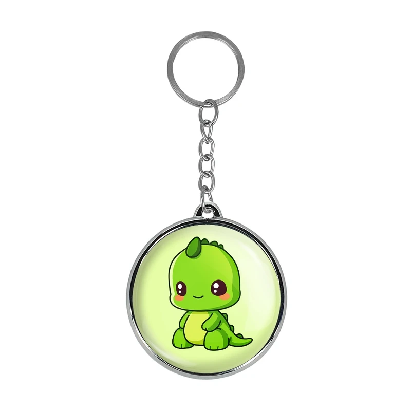 جاکلیدی خندالو طرح دایناسور بامزه مدل دوطرفه کد 2926729268