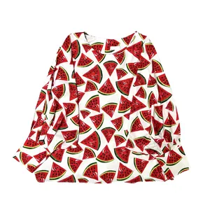 بلوز آستین بلند زنانه مدل کیمونو یلدایی