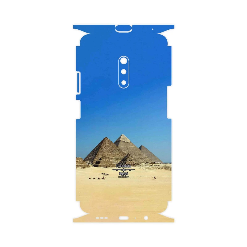 برچسب پوششی ماهوت مدل Pyramids of Egypt-FullSkin مناسب برای گوشی موبایل اپو Realme X
