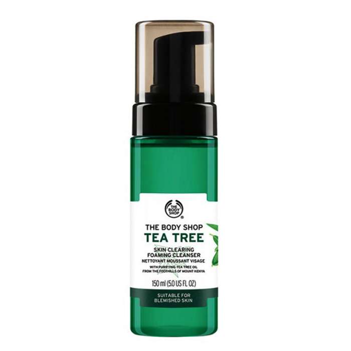 فوم شستشو صورت بادی شاپ مدل TEA TREE حجم 150 میلی لیتر