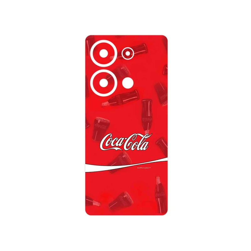 برچسب پوششی ماهوت مدل Coca_Cola_Logo مناسب برای گوشی موبایل شیائومی Redmi Note 13 Pro 4G