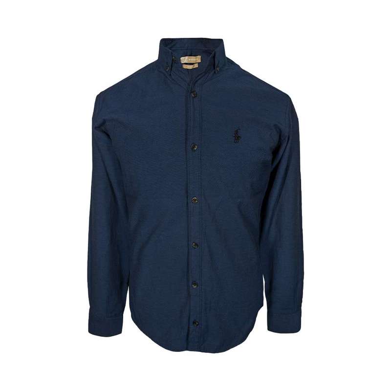 پیراهن آستین بلند مردانه مدل جودون کد 77-124148 رنگ سرمه ای