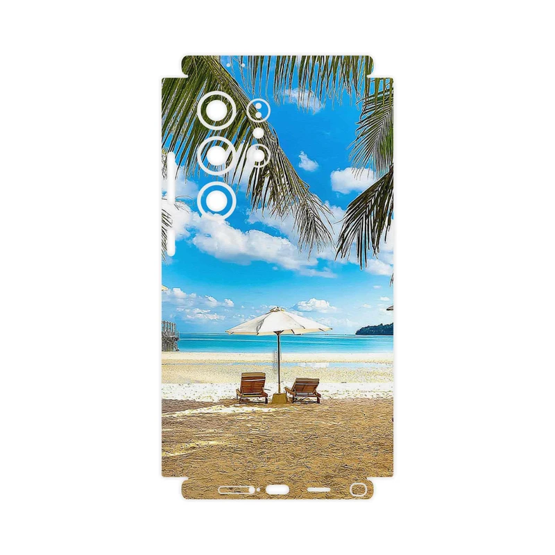 برچسب پوششی ماهوت مدل Beach-FullSkin مناسب برای گوشی موبایل سامسونگ Galaxy S24 Ultra