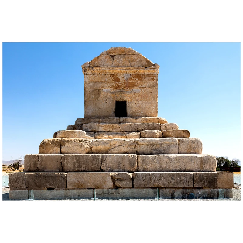 پوستر طرح آرامگاه کوروش کبیر کد TP-G27
