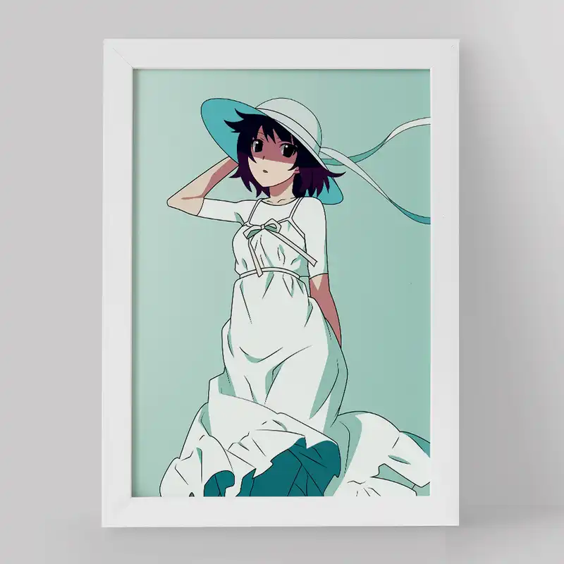 تابلو خندالو مدل سنجو گاهارا انیمه مونوگاتاری کد 16197