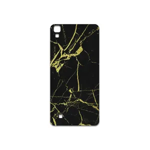 MAHOOT Graphite-Gold-Marble Cover Sticker for LG X Power