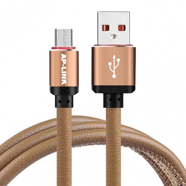 کابل تبدیل USB به microUSB ای پی لینک مدل pu-3 طول 2 متر