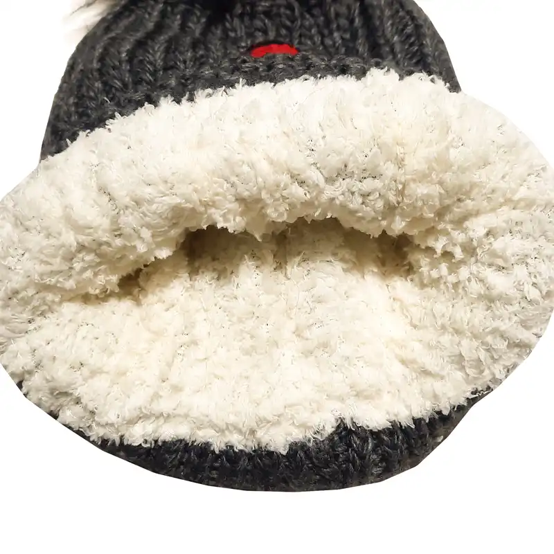 ست کلاه و شال گردن بافتنی بچگانه مدل ZO-951