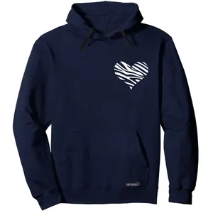 هودی زنانه 27 مدل HEART کد Q01 رنگ سرمه ای