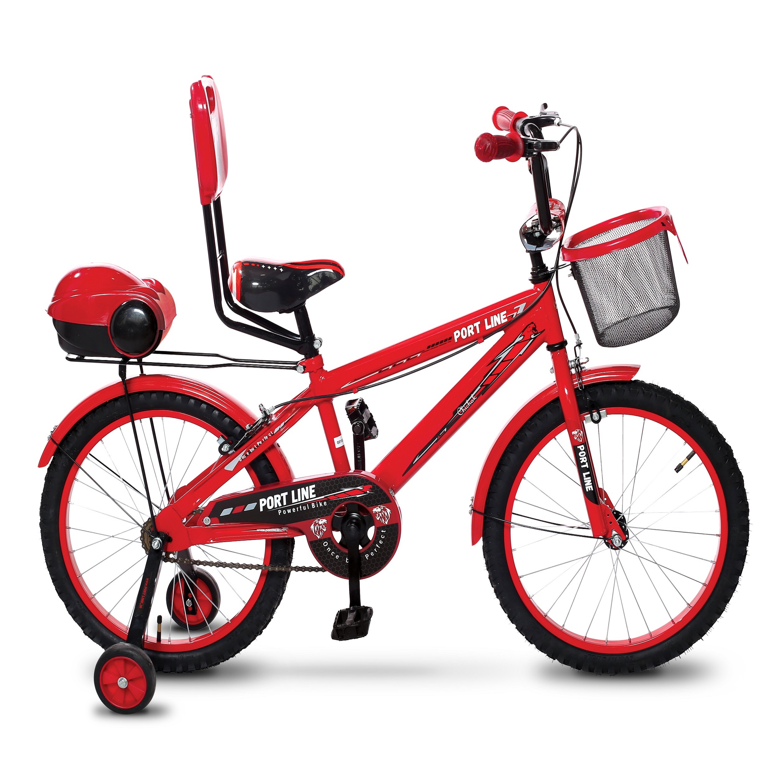 نکته خرید - قیمت روز دوچرخه شهری پورت لاین مدل چیچک سایز 20 قرمز خرید