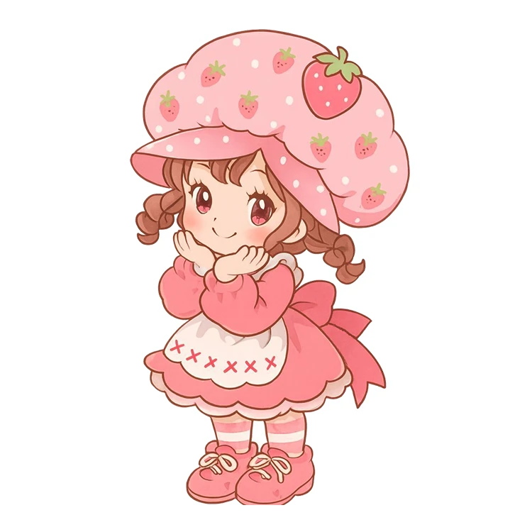 استیکر پارچه و لباس پاد آفرین مدل کارتونی کیوت فانتزی بامزه کد S5363