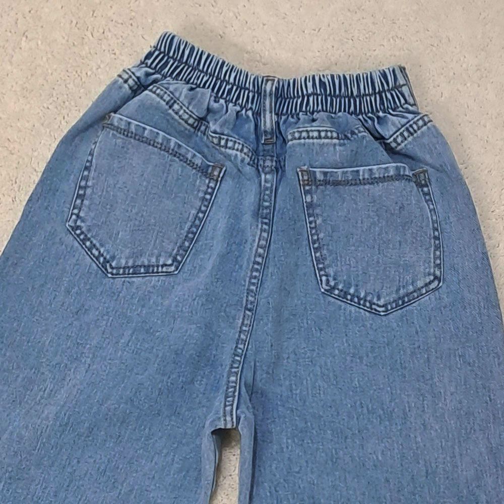 شلوار جین راسته زنانه دیان مدل نیم بگ -  - 11