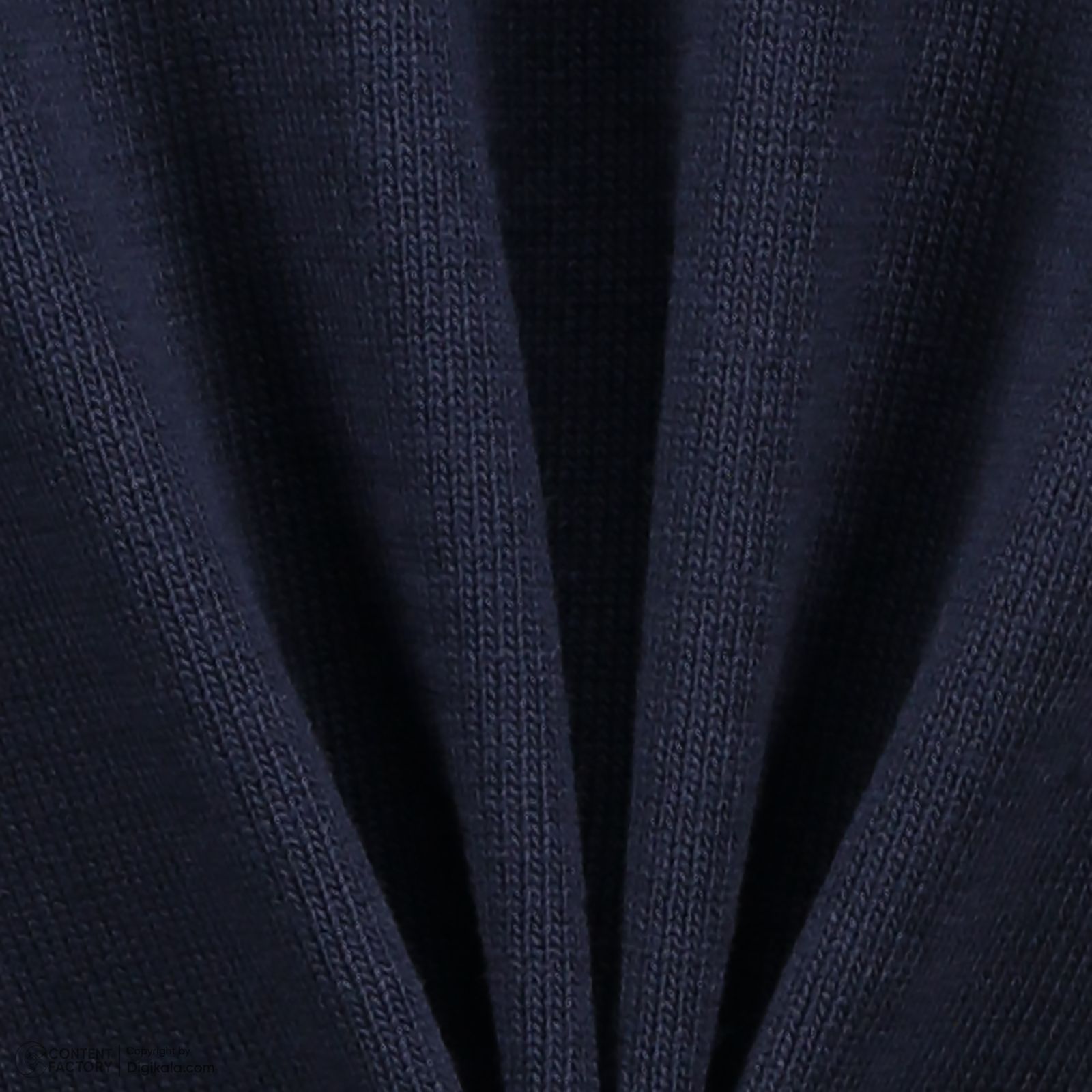 پلیور مردانه تریکو پاییزان مدل ARN یقه هفت رنگ سرمهای - - 6