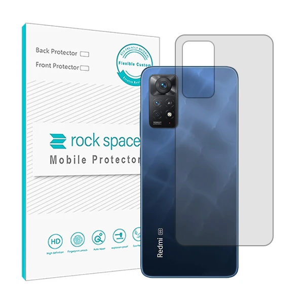 محافظ پشت گوشی شفاف راک اسپیس مدل HyGEL مناسب برای گوشی موبایل شیائومیRedmi Note 11 Pro 5G