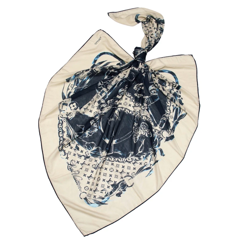 روسری زنانه مدل عطر و پروانه کد 10390