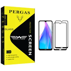 Waily Nice Pergas Glass Screen Protector For Xiaomi Redmi Note 8T Pack Of 2