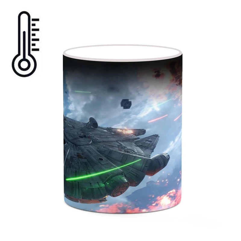 ماگ حرارتی کاکتی مدل بازی جنگ ستارگان Star Warsː TIE Fighter کد mgh30376