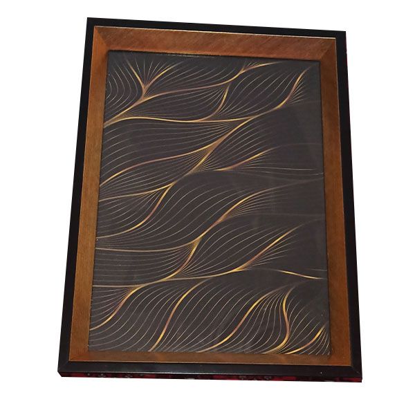 سینی  طرح برگ کد 14317