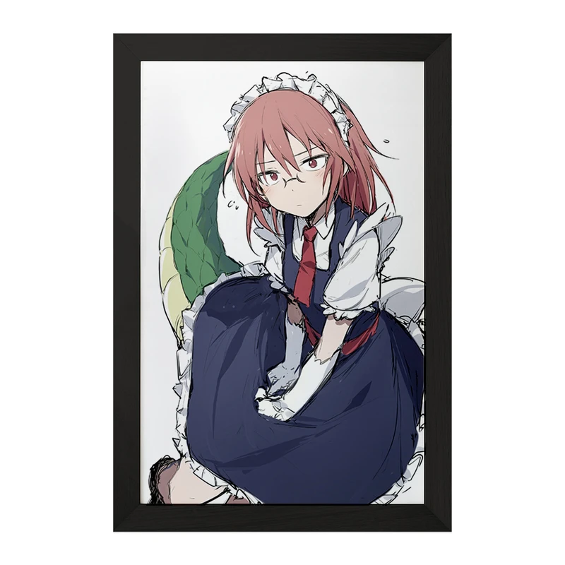 تابلو خندالو مدل انیمه اژدهای خدمتکار کوبایاشی کد 36296