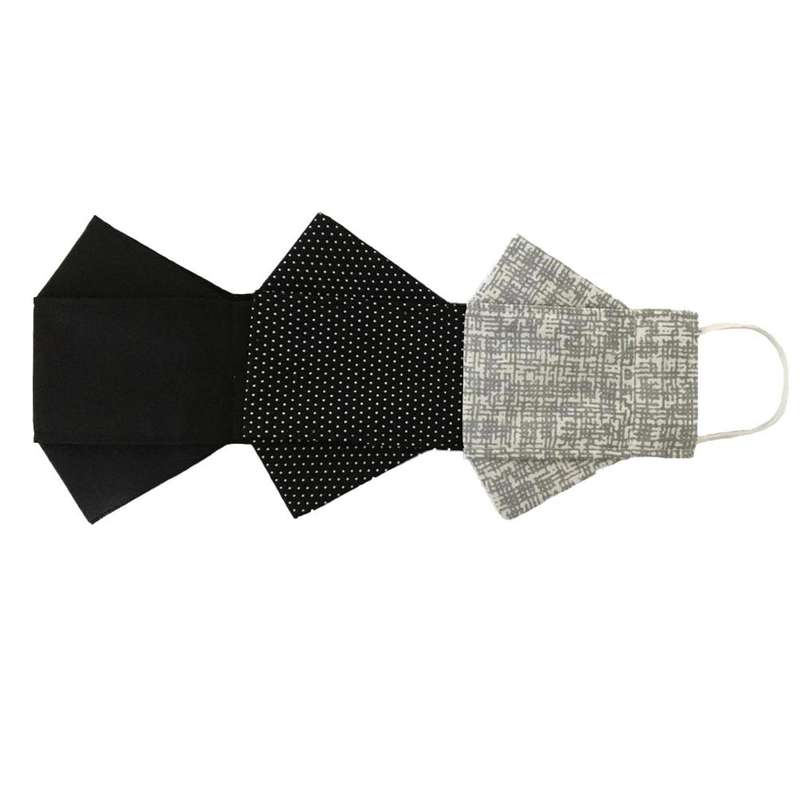 ماسک پارچه‌ ای مدل سه بعدی کد 23 مجموعه 3 عددی