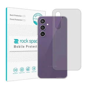 Rock space HyGEL model transparent back protector suitable for Samsung Galaxy S23 FE mobile phone