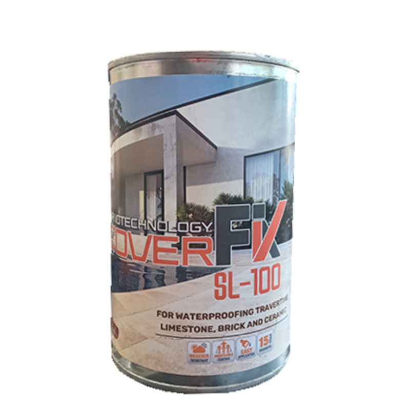 نانو عایق آبگریز نما کاور فیکس مدل sl-100 کد 01 حجم 1 لیتر