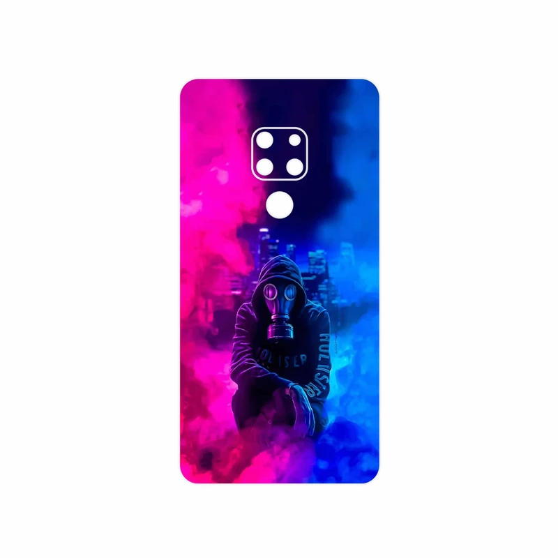برچسب پوششی ماهوت مدل Smoke Rainbow Digital Art 2 مناسب برای گوشی موبایل هوآوی Mate 20