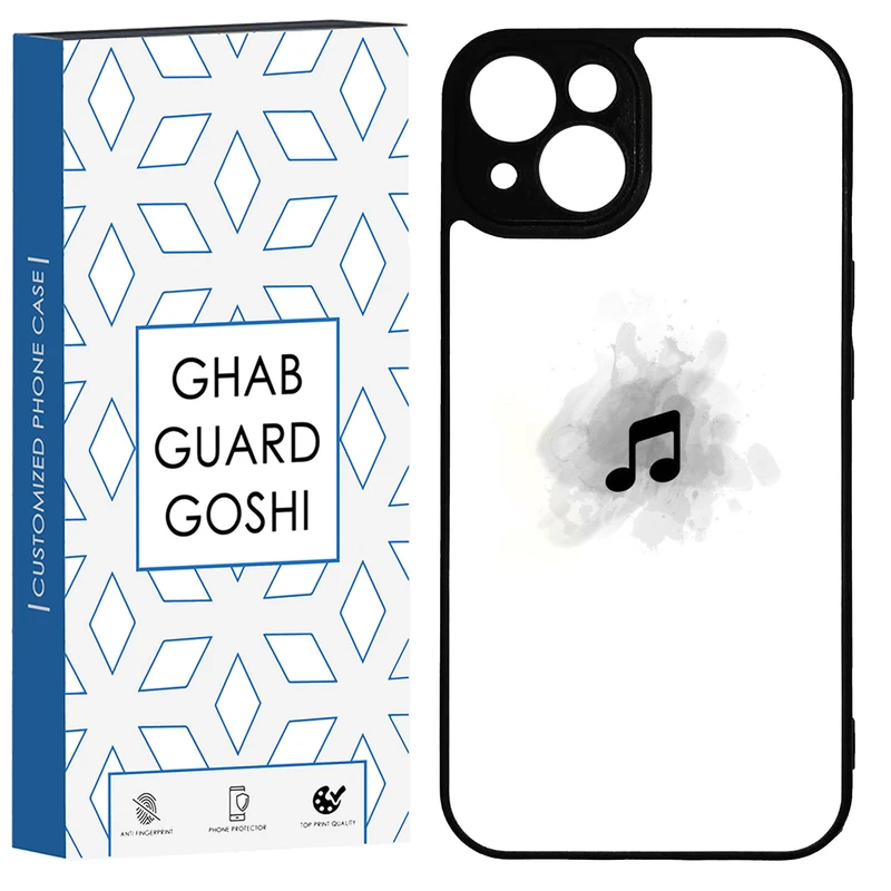 کاور قاب گارد گوشی طرح موزیک کد TPU-267 مناسب برای گوشی موبایل اپل IPHONE 13 / 14