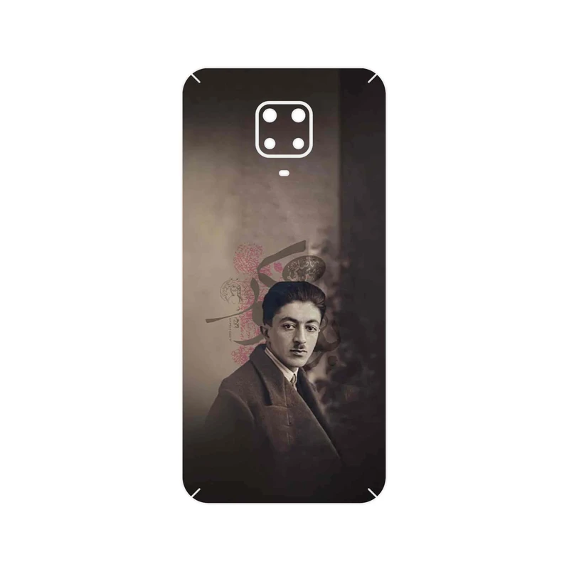 برچسب پوششی ماهوت مدل Sadegh Hedayat مناسب برای گوشی موبایل شیائومی Redmi Note 9 Pro