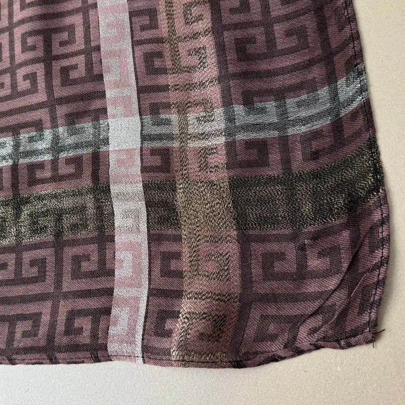 روسری زنانه مدل نخ حریر کد 6