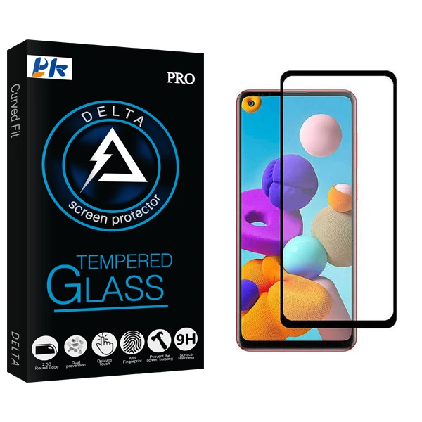 محافظ صفحه نمایش سرامیکی پی کی مدل Delta مناسب برای گوشی موبایل سامسونگ Galaxy A11/M11