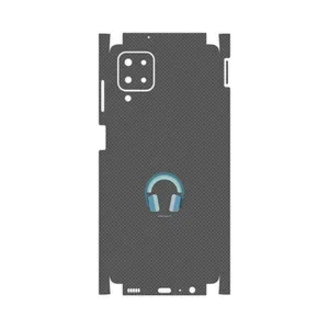 MAHOOT Minimal Headphone Icon-FullSkin Cover Sticker for Samsung Galaxy F12