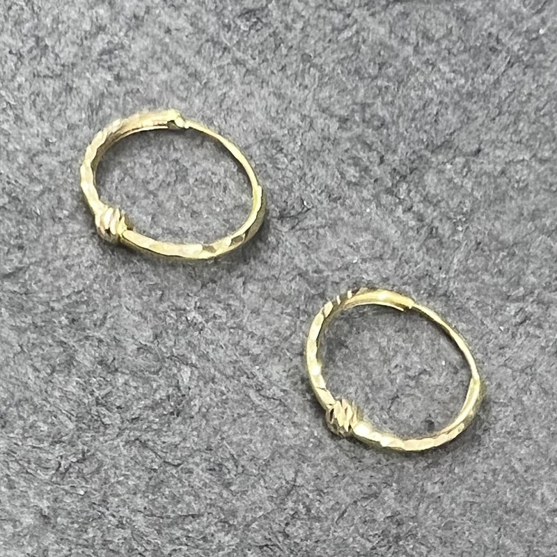 گوشواره طلا 18 عیار زنانه دوست خوب مدل dk567