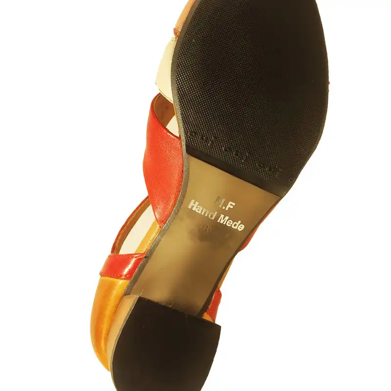 صندل زنانه مدل چرم طبیعی کد 598.1