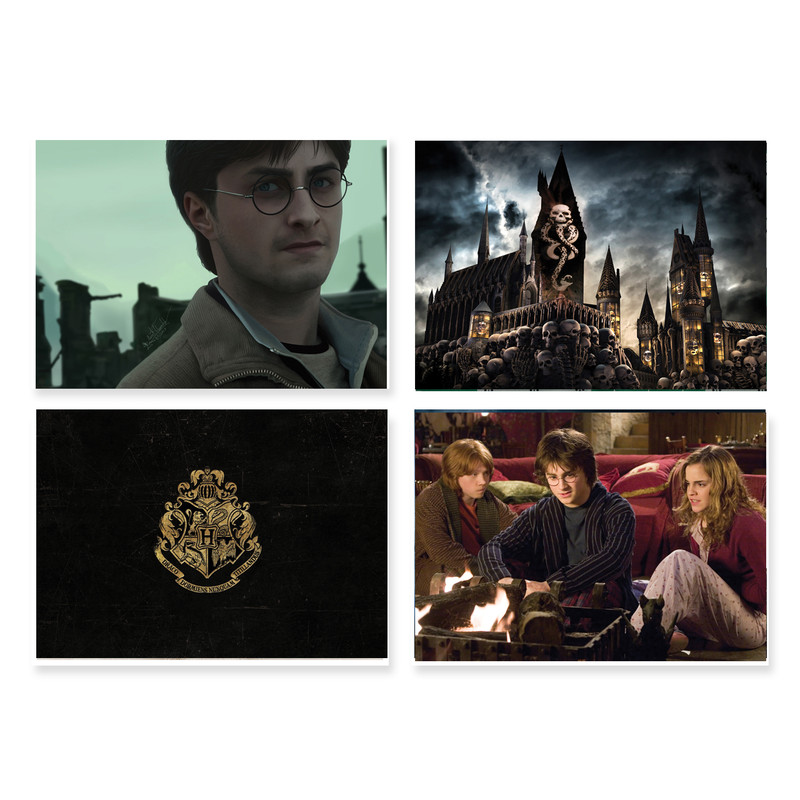 پوستر طرح هری پاتر کد A-2011 مجموعه 4 عددی
