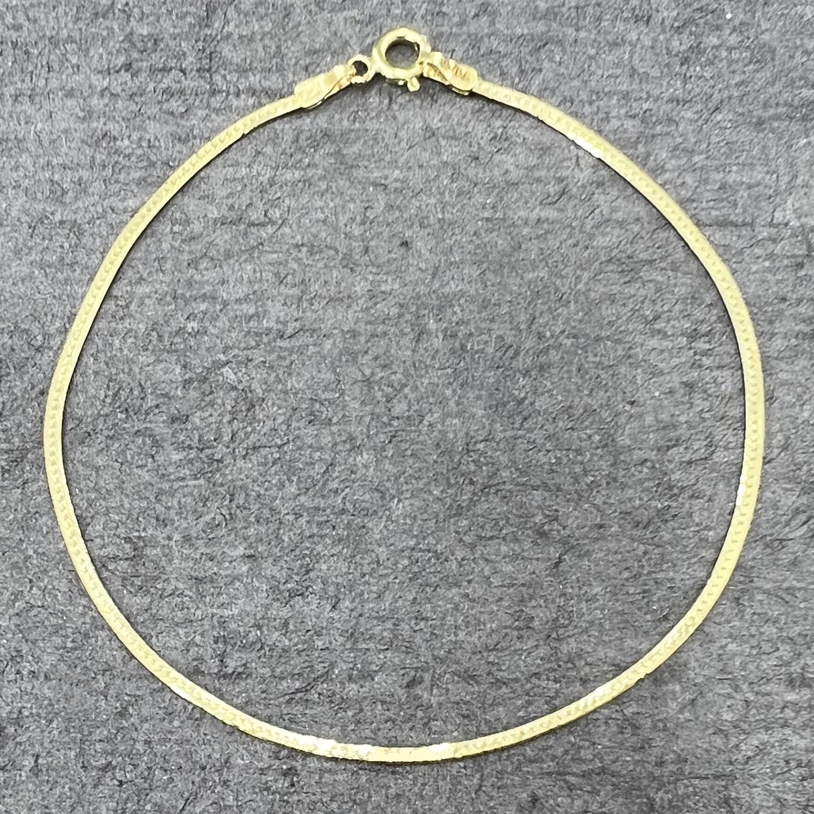 دستبند طلا 18 عیار زنانه دوست خوب مدل هرینگبون کد dk080 -  - 5