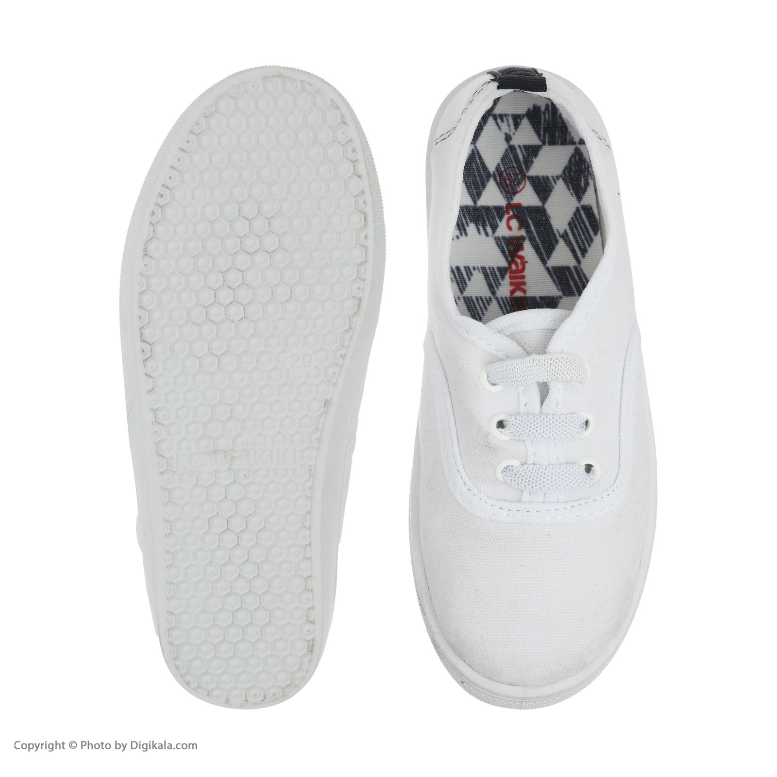کفش راحتی دخترانه ال سی وایکیکی مدل 8S0982Z4-WHITE -  - 3