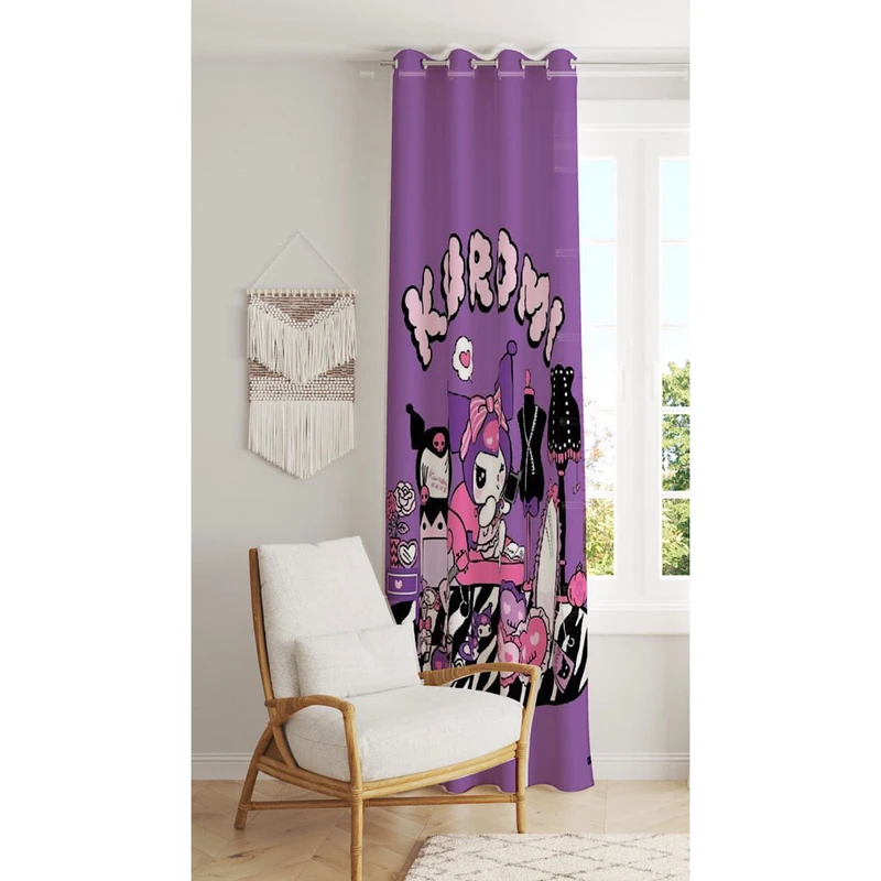 پرده مدل کرومی کد 401 سایز 140×280 سانتی متر