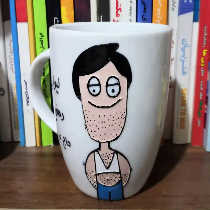 ماگ چینی مدل حاج عباس