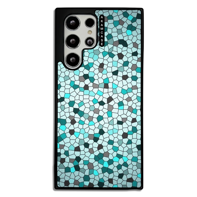 کاور آکام مدل AMC-WSGS22U-MOSAIC-1 مناسب برای گوشی موبایل سامسونگ Galaxy S22 Ultra