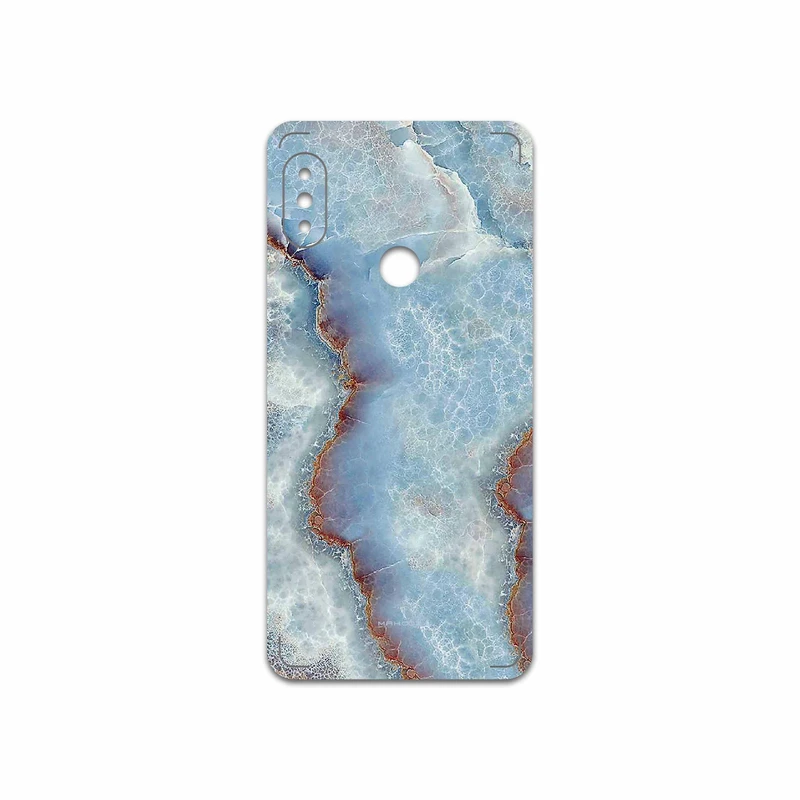 برچسب پوششی ماهوت مدل Blue Ocean Marble مناسب برای گوشی موبایل شیائومی Redmi Note 5 Pro